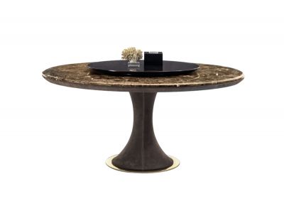 13-13 Round dining table