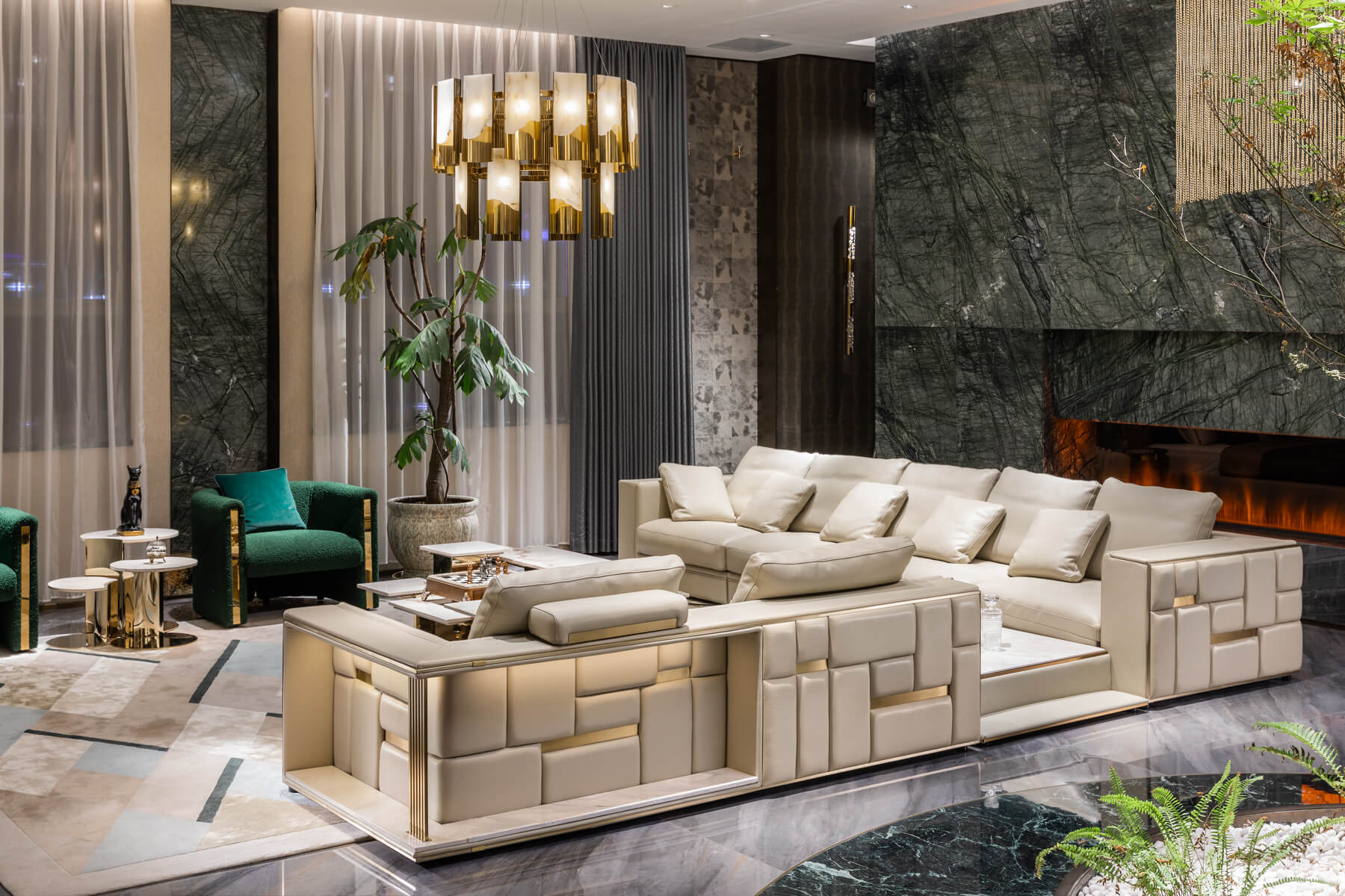 غرفة المعيشة